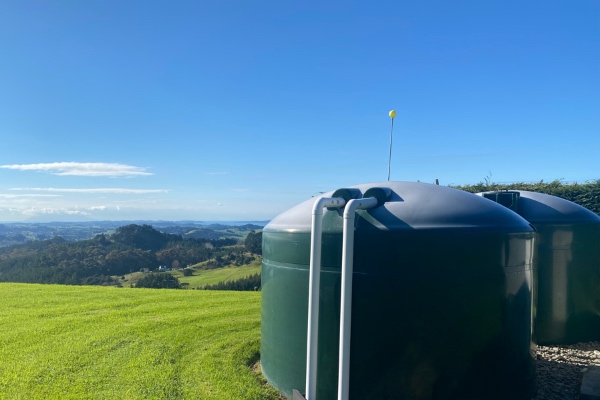 rainwater collection tanks