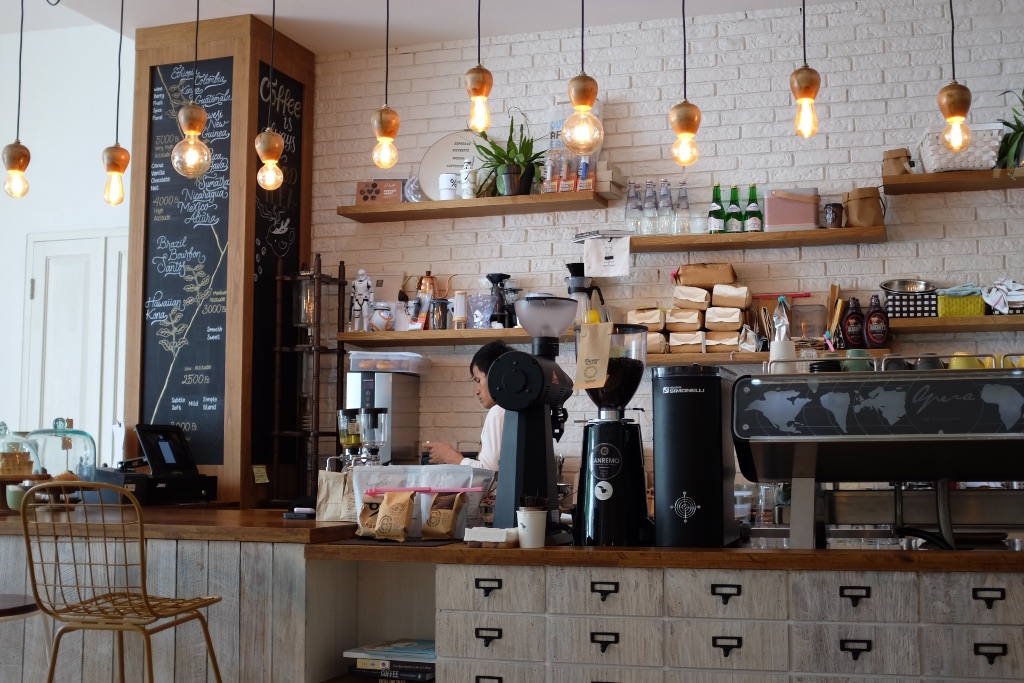 Safe drinking water in a café