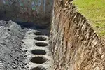 Digger Hire for Retaining Wallss