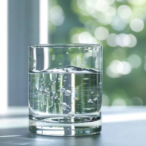Glass of drinking water at risk of PFAS