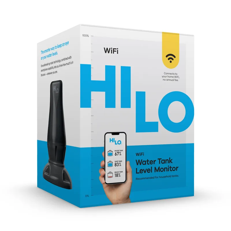 HiLo WiFi water tank monitor