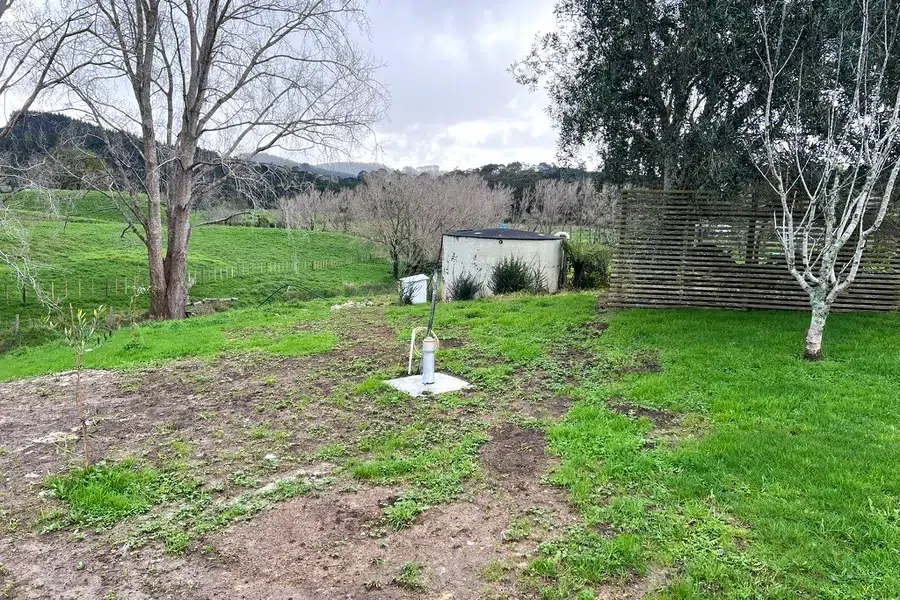 Bore head in a paddock on a rural property